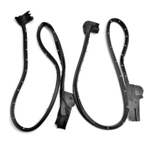 Weatherstrip Seal for Chevrolet Corvette, 1990-1996, LH & RH, EPDM Rubber, Easy Installation, Quieter Ride, Long-lasting