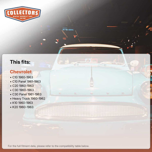 Vent Window Rubber Weatherstrip Seal for 1960-1963 Chevrolet Vehicles