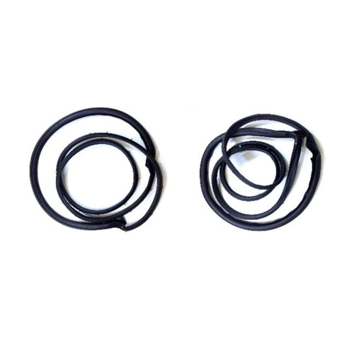 Rubber Weatherstrip Seal for Suzuki Samurai, LH & RH, 1987-1995 - Prevents Wind Noise, Drafts, Ensures Smooth Door Operation