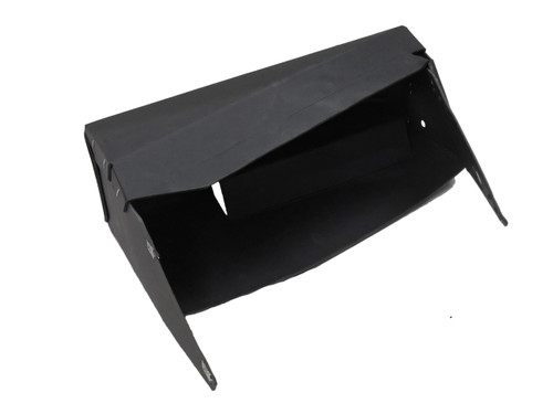 Glove Box Liner Insert for 1972 Ford Torino Ranchero Right Front Black, fits OEM specs, durable, US-made, pre-assembled.