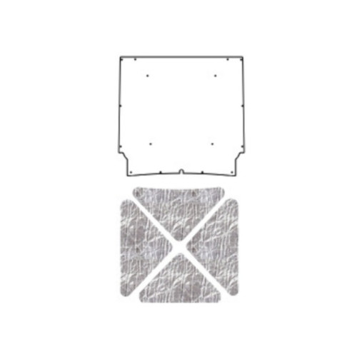 1960-63 Ford Falcon/Ranchero Hood Insulation Pad Heat Shield - Premium AcoustiShield & ABS Materials for Sound and Heat