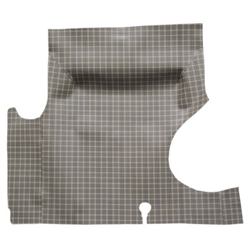 Trunk Mat for 1964-1965 Mercury Comet, Die Cut Burtex 1Pc, Interior Carpet, US-made, OEM Quality Replication.