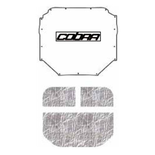 Premium Hood Insulation Pad Heat Shield for Ford Mustang Hatchback, Ultimate Sound & Heat Insulation, ABS Material, USA Made.