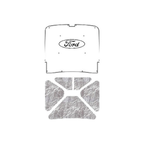Premium Hood Insulation Pad Heat Shield for 1960-1962 Ford - Ultimate Sound & Heat Insulation, ABS Material, Easy Install