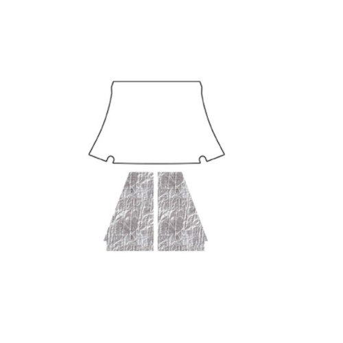 Premium Hood Insulation Pad Heat Shield for 1940 Ford Standard Under Hood Cover - Ultimate Sound and Heat Insulation