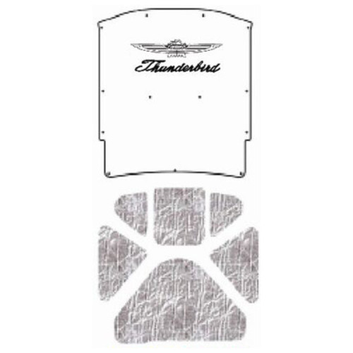 Premium Hood Insulation Pad Heat Shield for Ford Thunderbird, Ultimate Sound & Heat Insulation, Easy Installation Kit