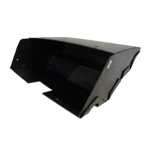 1967-1972 AMC Rambler, Ambassador, Rebel Glove Box Liner Insert for Front, Right Area, Unpainted OEM Material, Made in USA.