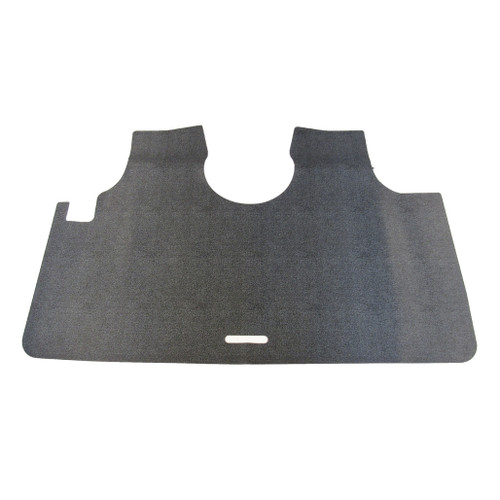 Trunk Floor Mat Cover for 1966 AMC Ambassador, Rambler Hardtop 2Dr - White Felt Material, Made in USA, OEM Quality.