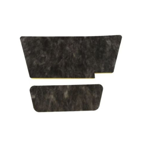 Hood Insulation Pad Heat Shield for Vintage Pontiac Bonneville - Yellow Fiberglass Front Cover, USA Made.
