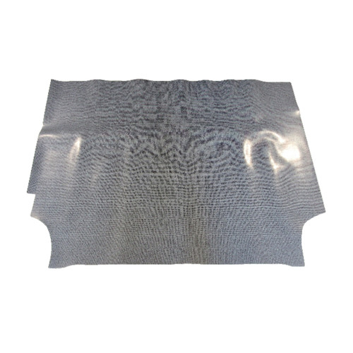 Trunk Floor Mat Cover for 1967 Pontiac Bonneville Coupe Convertible, Gray Rubber Material, Made in USA.