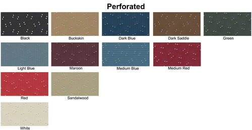 Headliner for 1957-58 Buick Caballero Hardtop Station Wagon Perforated White