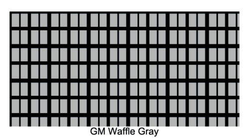 Trunk Side Panel Board for 1959 Buick Electra Hardtop GM Gray Waffle Pattern 5pc