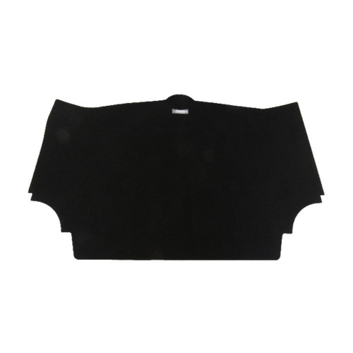 Trunk Floor Mat Cover for 1968 Buick Wildcat Convertible, Black Carpet Material, US Manufactured, OEM Quality Replication.