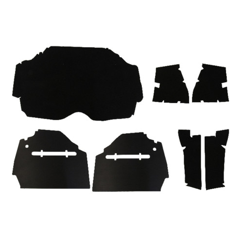 Trunk Floor Mat Cover for 1969 Cadillac Deville, OEM Style Material, Front 2nd 3rd Row, US Manufactured, Protects Trunk Floor