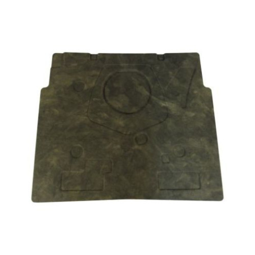 1967-1969 Chevrolet Camaro Gray Hood Insulation Pad Heat Shield Molded Fiberglass Front Engine Noise Reduction Kit