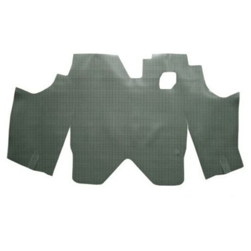 Trunk Floor Mat Cover for 1974-1977 Chevrolet Camaro Coupe, Gray Felt Material, Made in USA, OEM Fit, Protects Trunk Floor