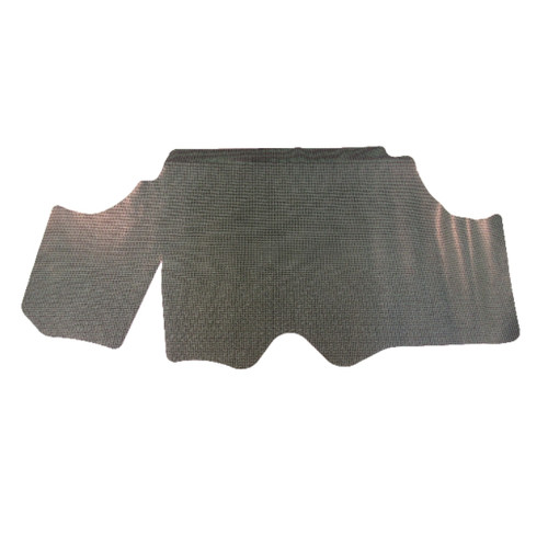 Trunk Floor Mat Cover Aqua Vinyl for 1974-1977 Chevrolet Camaro Coupe - Protects, Restores, Easy Install, US-made.
