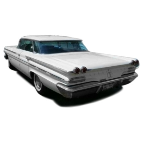 Package Tray Insulation for 1959-60 Pontiac 4 Door Hardtop Grey Jute Made in USA