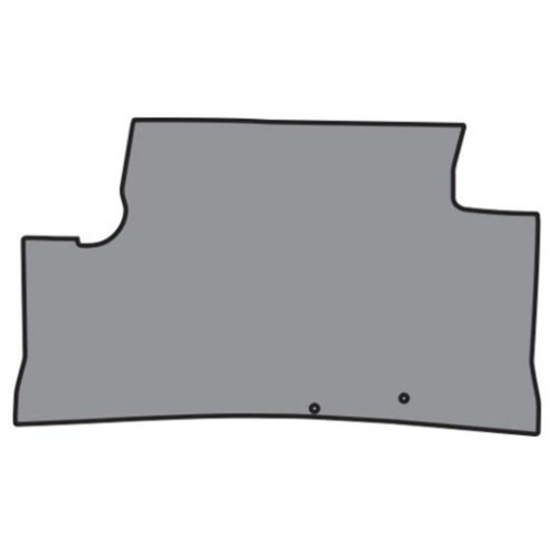 Trunk Floor Mat Cover for 1963-1964 Pontiac Catalina Hardtop, Aqua Rubber Material, OEM Fit, Protects Trunk Floor
