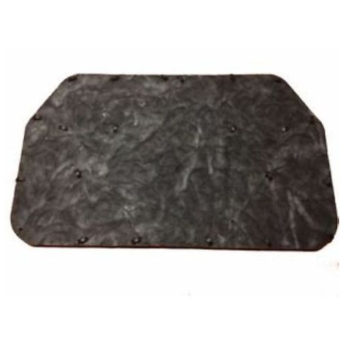 1970 Dodge Charger Gray Fiberglass Hood Insulation Pad Heat Shield for Front Area - Reduce Engine Noise and Heat, Made in USA