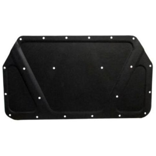 1966-1967 Dodge Charger Gray Hood Insulation Pad Heat Shield Molded Fiberglass Front Engine Noise Reduction Kit