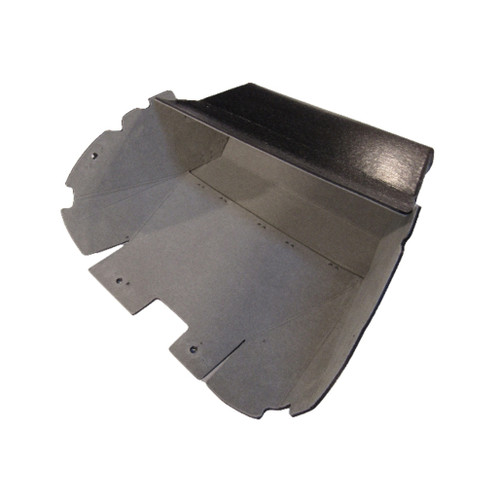 1955-1956 Chrysler Glove Box Liner Insert in Gray, OEM Style Material, Made in USA for Imperial, New Yorker, Windsor.