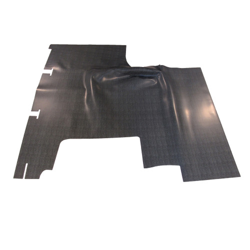 Trunk floor mat cover for 1955-1962 Chrysler Imperial, New Yorker, DeSoto Firedome. Protects trunk from spills, mud, & debris