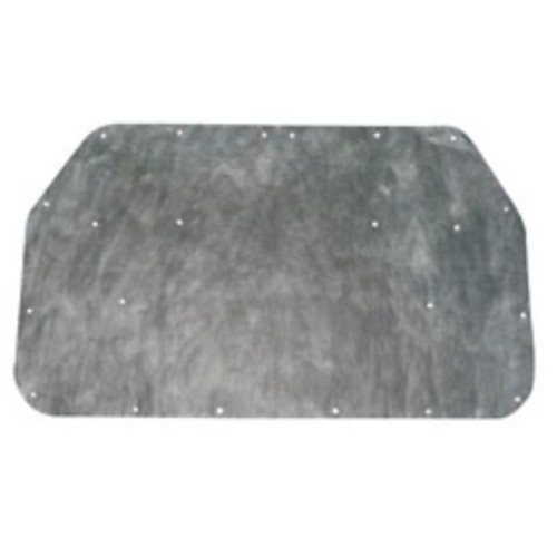 Hood Insulation Pad Heat Shield for 1970-1970 Dodge Coronet Gray Front 1 piece