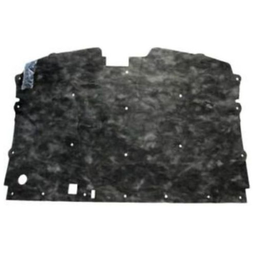 Hood Insulation Pad 1/2" for 1988-98 Chevrolet Full Size Trucks Gray/Black