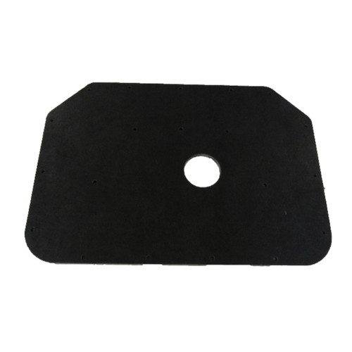 Fiberglass Hood Insulation Pad Heat Shield for 1970-1974 Plymouth Cuda, Gray/Black, US-Made High-Grade Material