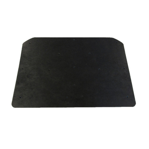 Hood Insulation Pad 1/2" Fiberglass for 1978-80 Oldsmobile Cutlass Gray/Black