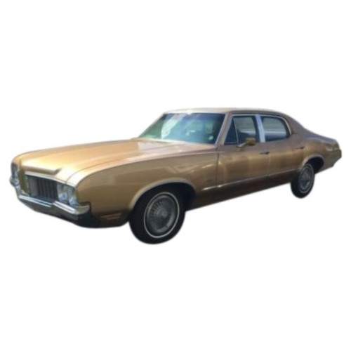 Package Tray Insulation for 1968-72 Oldsmobile Cutlass 2 Door Hardtop Grey Jute