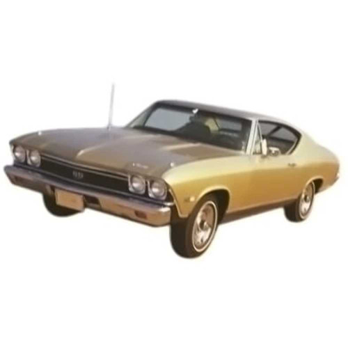 Headliner Insulation for 1968-72 Chevrolet Chevelle Hardtop 2DR Gray Front Rear Headliner Insulation for 1968-72 Chevrolet Chevelle Hardtop 2DR Gray Front Rear