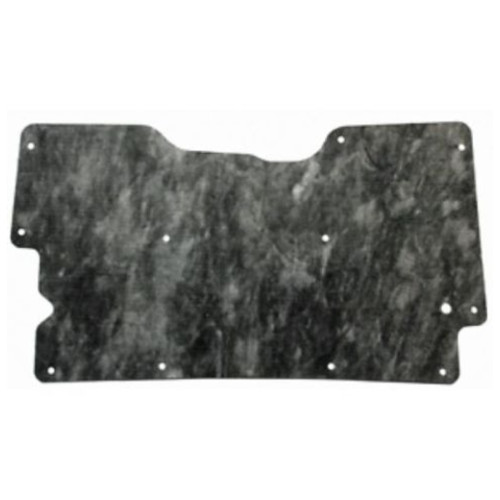 Hood Insulation Pad Heat Shield for 1965-1969 Chevrolet Corvair Gray Front 1 pc