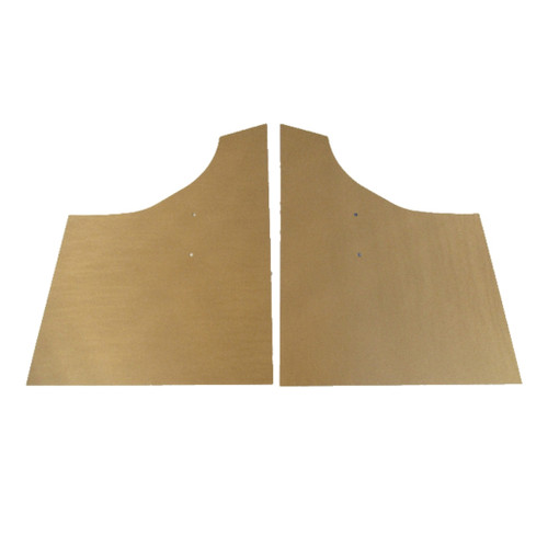1/4 Interior Side Panel Backer Board Wood, 2pc for 53-54 Chevy Bel Air, 150, 210