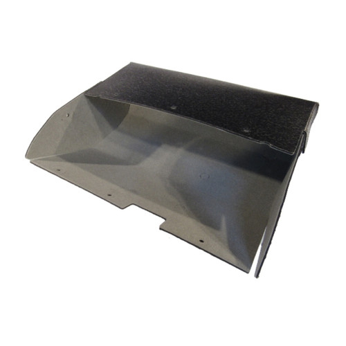 Glove Box Liner Insert for 1957 Chevrolet Bel Air 150 210 Gray Felt USA Made - Restores Classic Car Glove Box Interior.