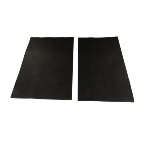 Headliner Insulation for Chevrolet 1958 Bel Air Impala Biscayne Sedan Hardtop - Black Waffled Tar Felt Material - Front Rear