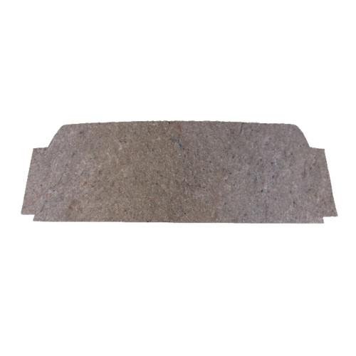 1967-1968 Chevrolet Impala Fastback Package Tray Insulation in Gray Jute Material for Rear Area Coverage
