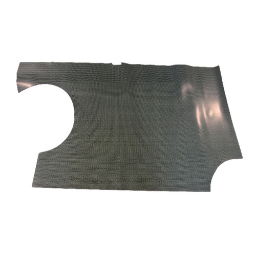 Trunk Floor Mat Cover for 1966-1967 Chevrolet Impala Convertible, Aqua Rubber Material, Front to Third Row Coverage.