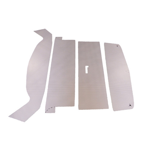 Headliner for 1962 Dodge Polara Hardtop - Off White Wood/Hardboard Material - Front Rear Coverage - OEM Quality Reproduction