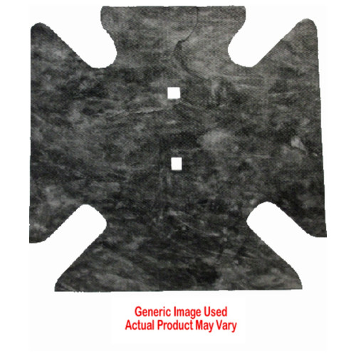 1966 Dodge Dart Gray Fiberglass Hood Insulation Pad Heat Shield for Front Area - Reduce Engine Noise and Heat, Made in USA