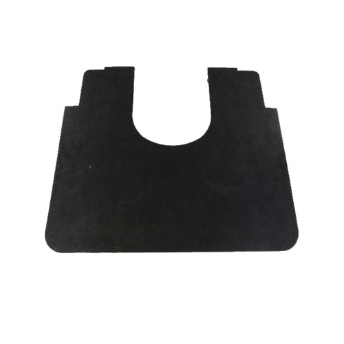 Fiberglass Hood Insulation Pad Heat Shield for Pontiac Firebird Trans Am, Gray Front Cover, US-Made - Reduce Engine Noise