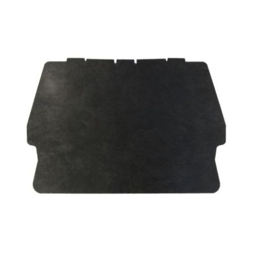 Fiberglass Hood Insulation Pad Heat Shield for Pontiac Firebird 1977-81, Gray/Black, US-made Engine Noise Reduction Solution