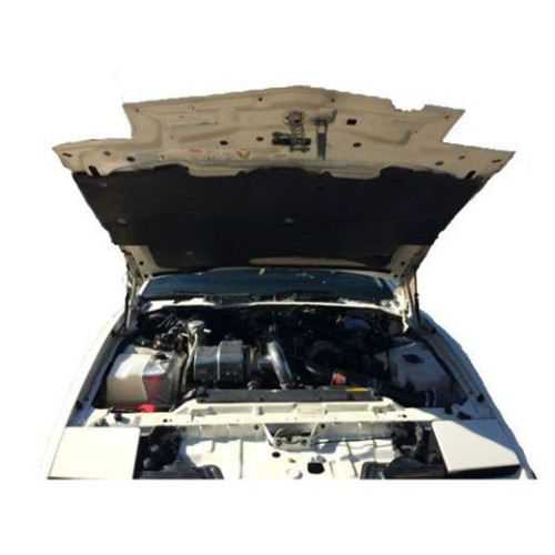 Hood Insulation Pad for 1989 Pontiac Trans AM, GTA Fiberglass Gray/Black Flat