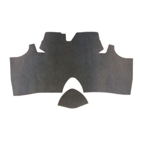 Trunk Floor Mat Cover for 1972-1973 Pontiac Firebird Hardtop, USA Made Felt Material, Front to Third Row Coverage