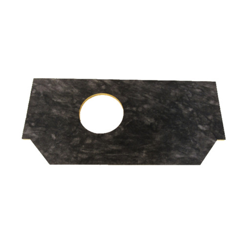 Hood Insulation Pad Heat Shield for Ford Vehicles - Reduce Engine Noise & Heat, Protect Paint - US Fiberglass Material.