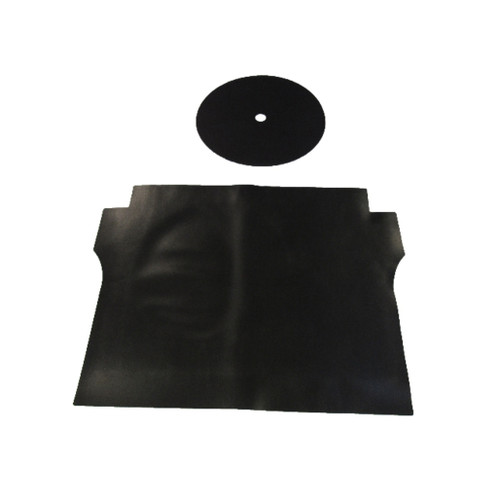 Trunk Floor Mat Cover for 1971-1978 Ford Pinto, Rubber Material, 2pc Set, US Manufactured, OEM Quality Replication