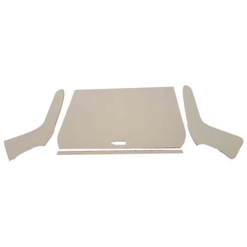 Headliner for Ford Truck 1957-60 Small Rear Window White Wood/Hardboard Material OEM Quality Made in USA