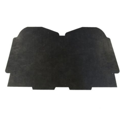 Hood Insulation Pad 1/2" Fiberglass for 1973-77 Pontiac Grand Prix Gray/Black