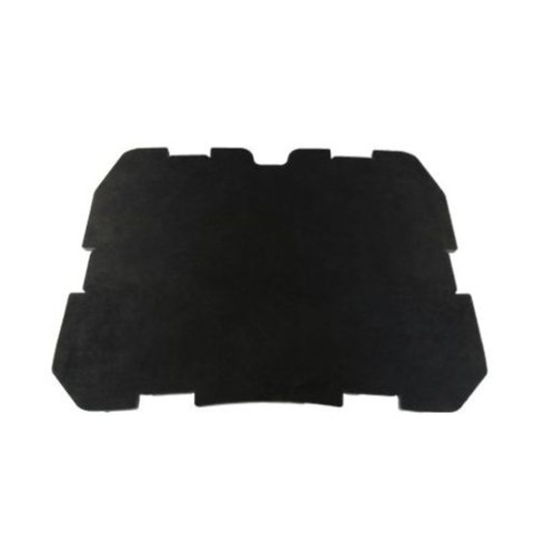 Fiberglass Hood Insulation Pad Heat Shield for Pontiac Grand Prix 1978-80, Gray/Black, Front Area Cover. Made in the USA.
